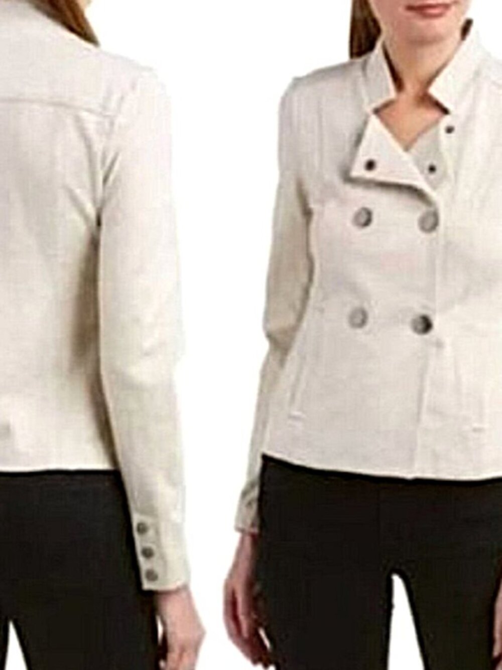 Cabi Charlie Double Breasted Snap Jacket size M NWOT